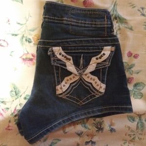 Union Bay Embellished Jean Shorts size 5 EUC